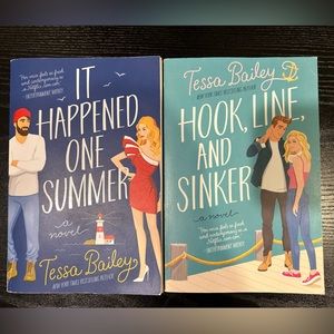 Tessa Bailey two series book.